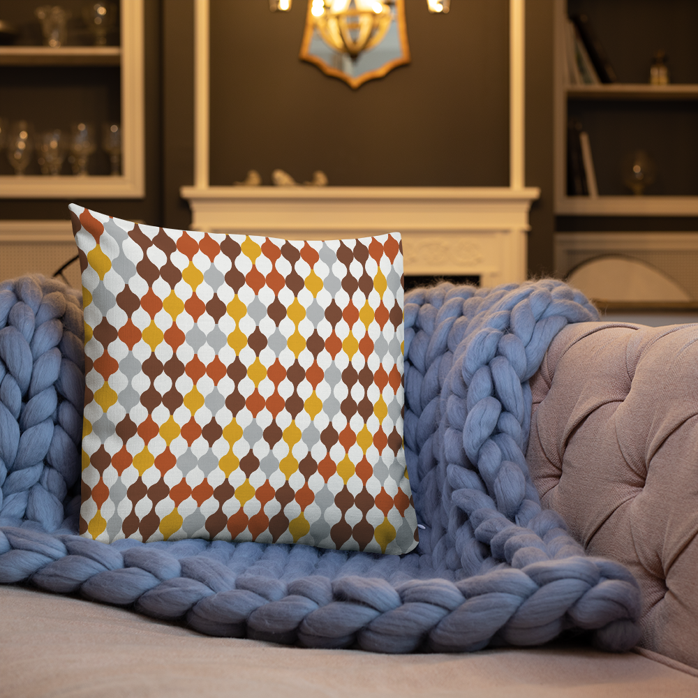 Arabic Warm Ornament | Pillow