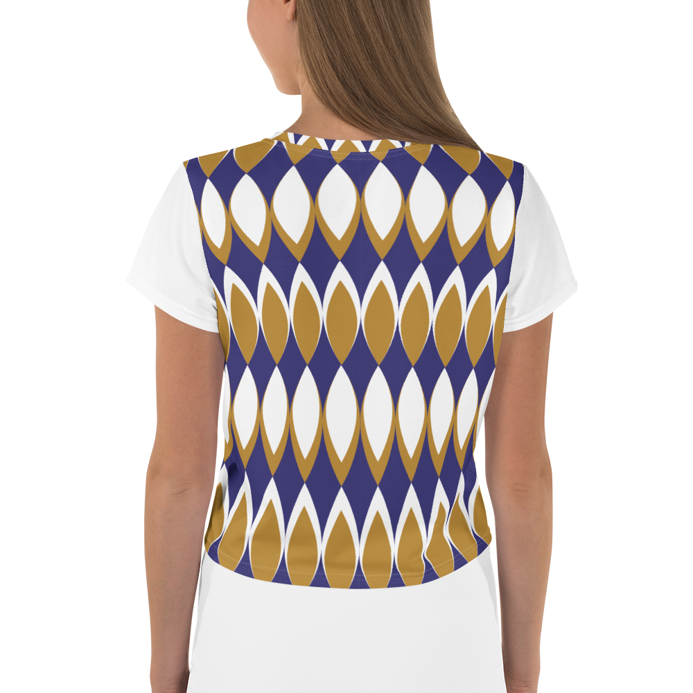 Golden Eye Ornament | Crop Tee
