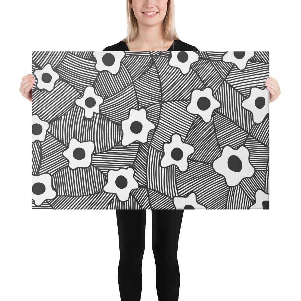 Black Ornament | Canvas