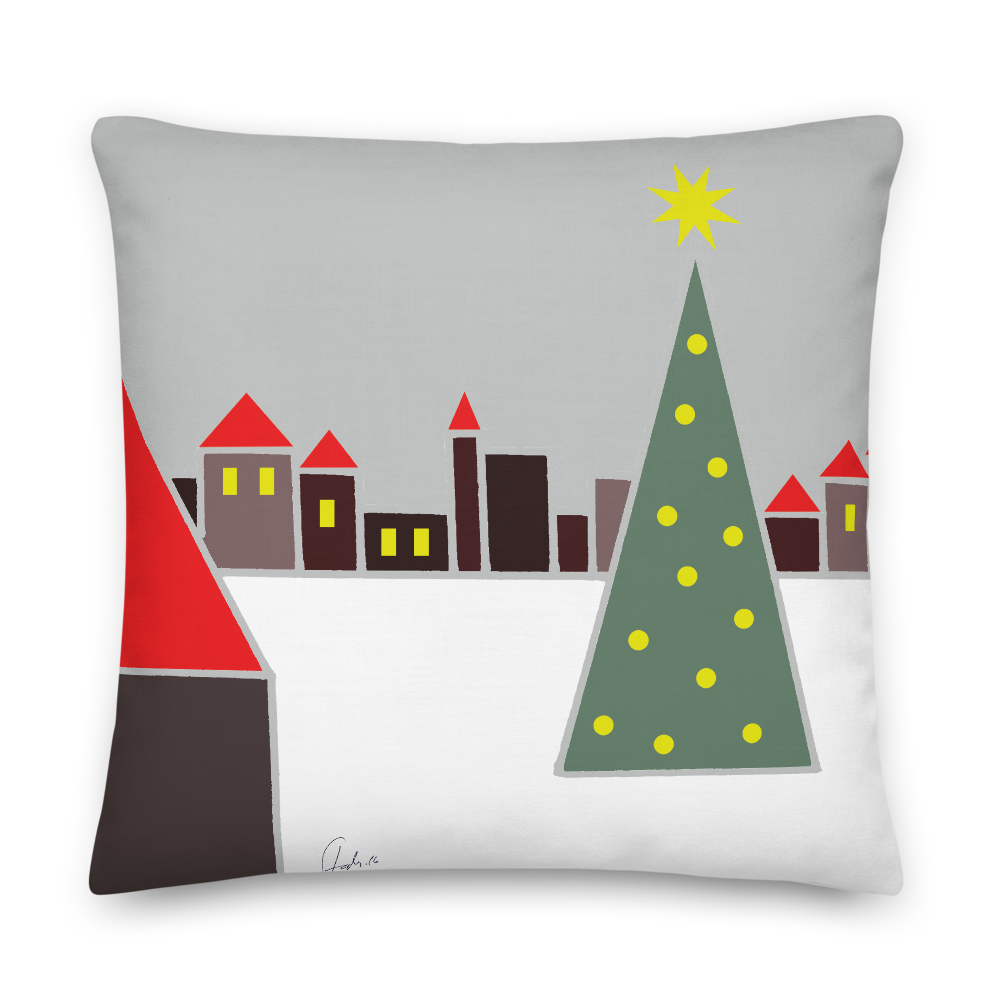 Christmas Market | Pillow