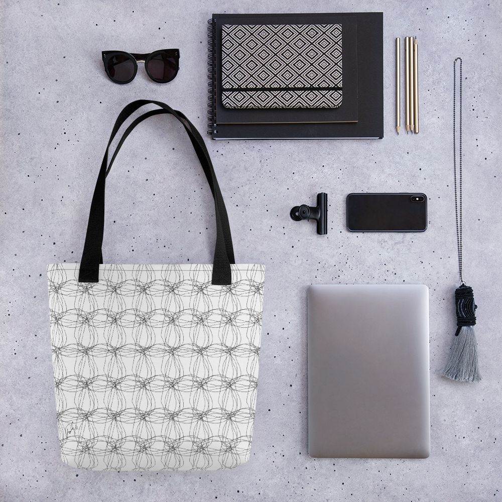 Ornament Graphic Flowers | Tote Bag