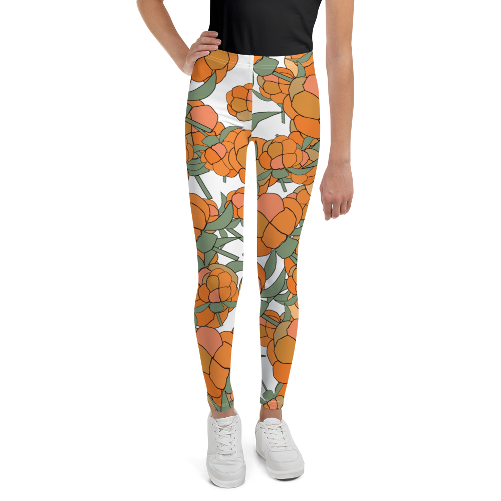 Lakka Ornament Black | Youth Leggings