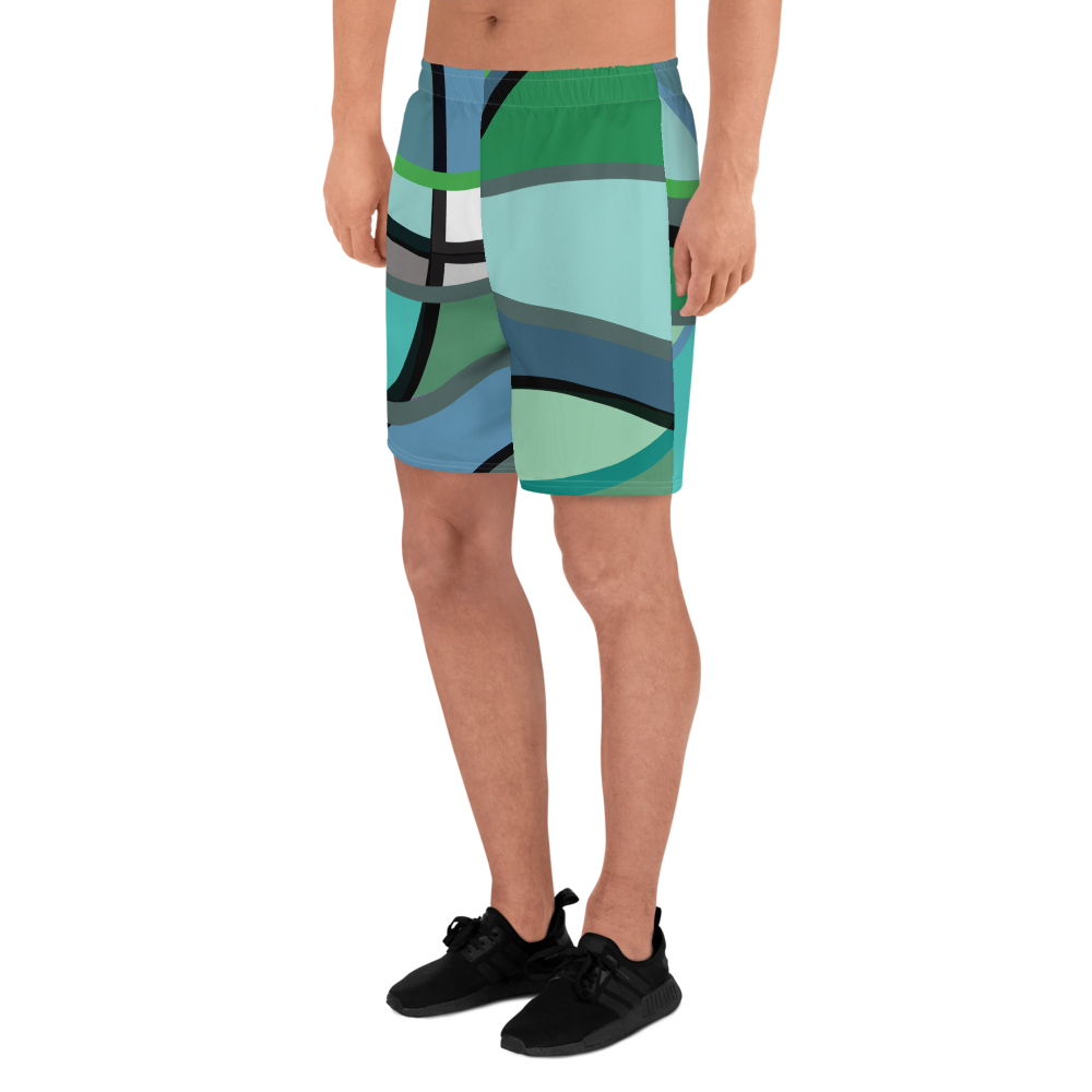 Joy of Art | Men's Athletic Long Shorts