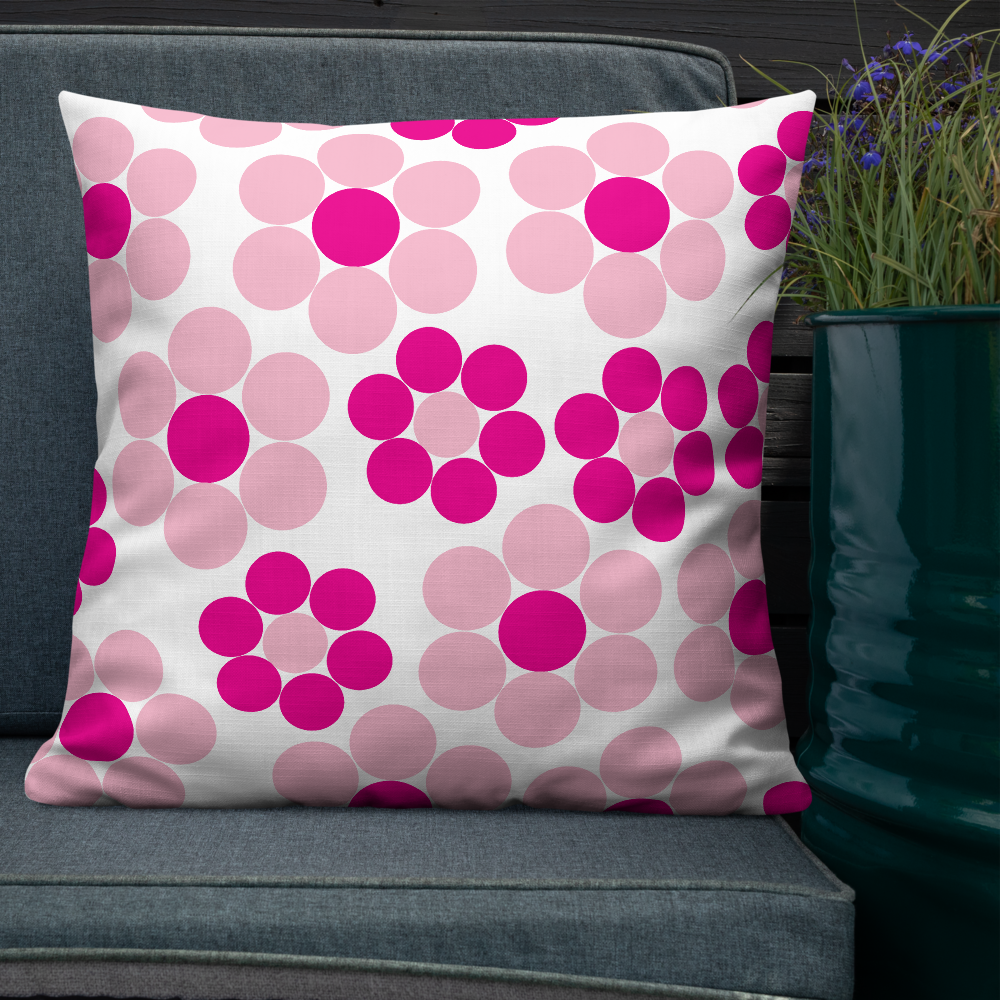 Happy Flowers Ornament | Pillow
