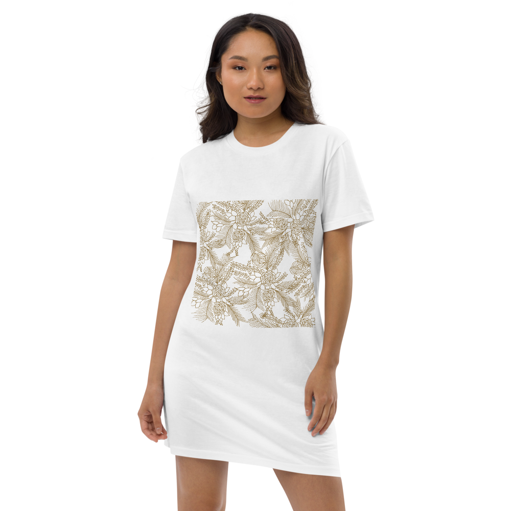 Royal Design | Organic Cotton T-Shirt Dress