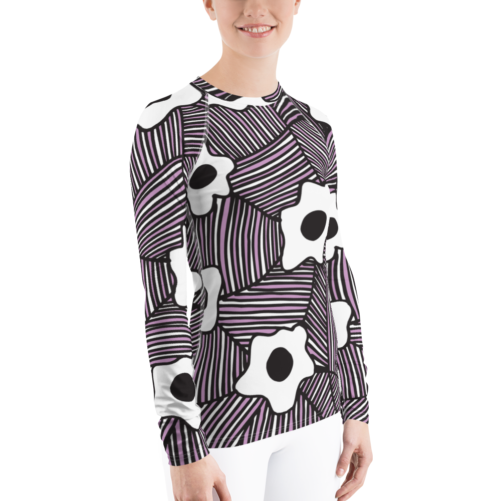 Pink Ornament | Women's Rash Guard
