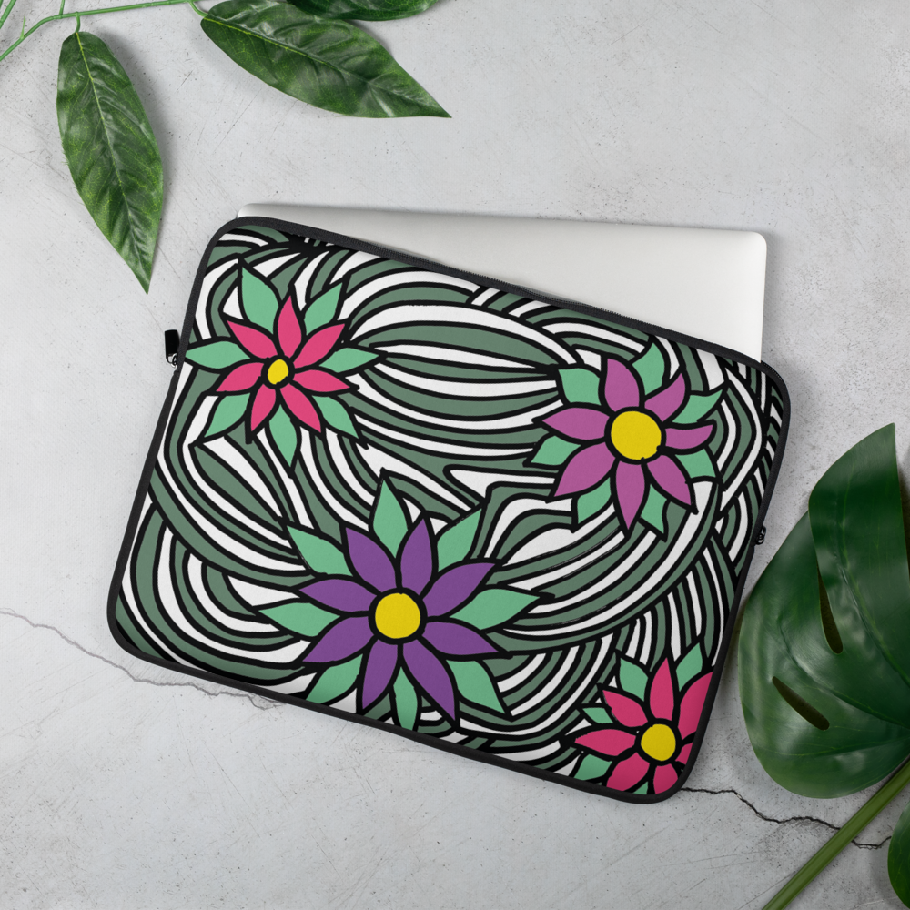 Flower Ornament | Laptop Sleeve