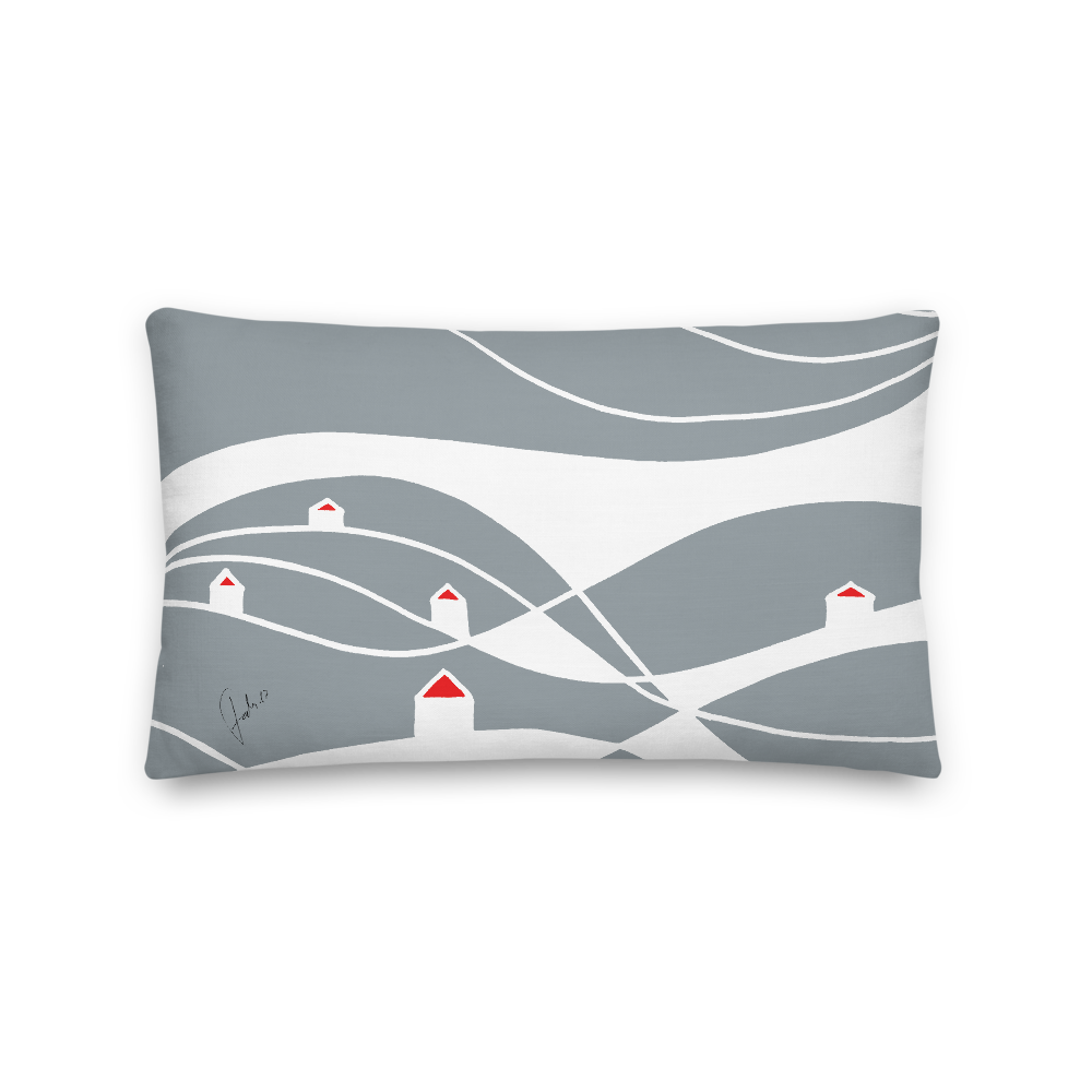Gray Day | Pillow