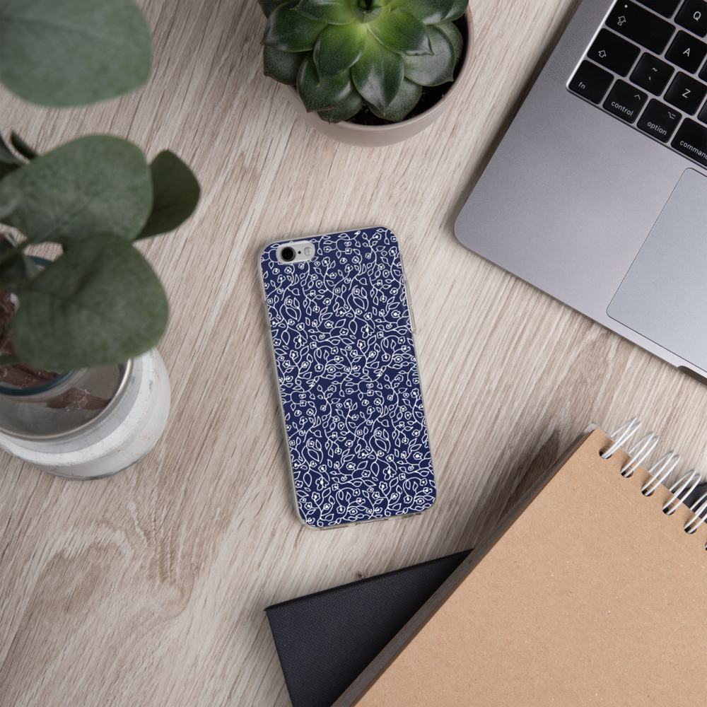 White Small Flowers | iPhone Case