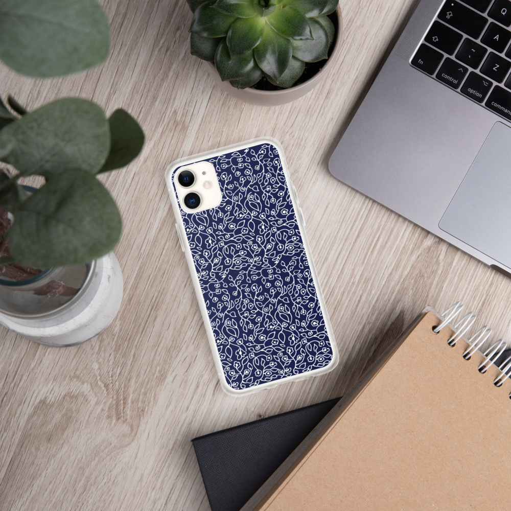 White Small Flowers | iPhone Case