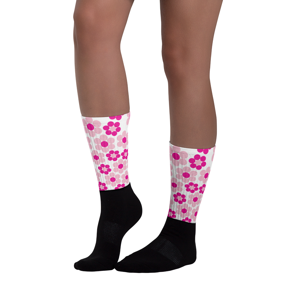 Happy Flowers Ornament | Socks