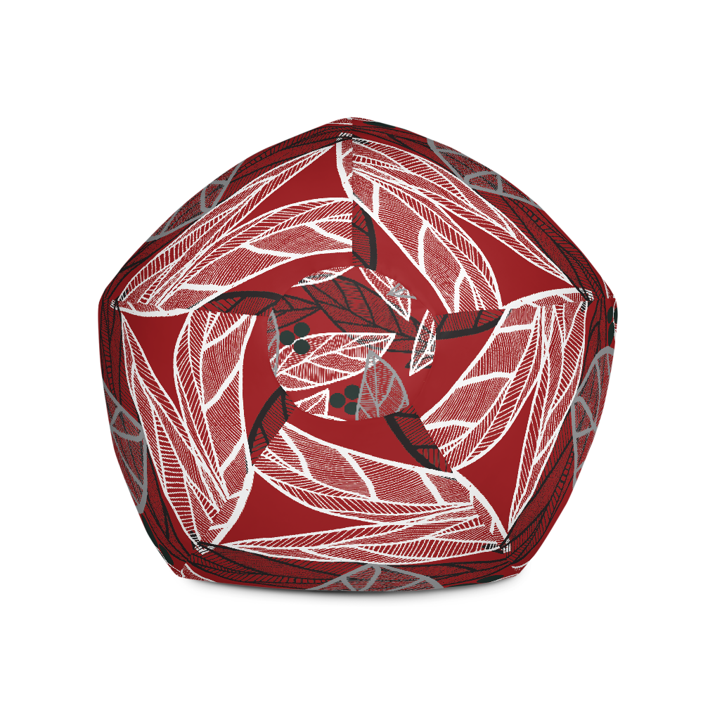 Christmas Leaves | Bean Bag Chair