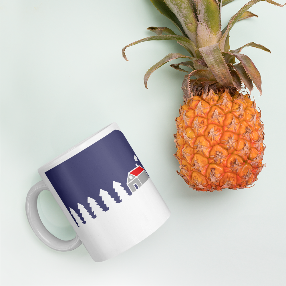 Home In White Forest | Mug