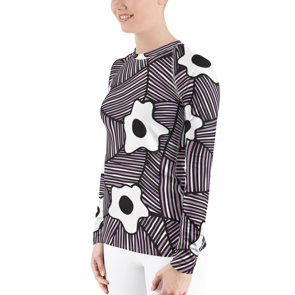Pink Ornament | Women's Rash Guard