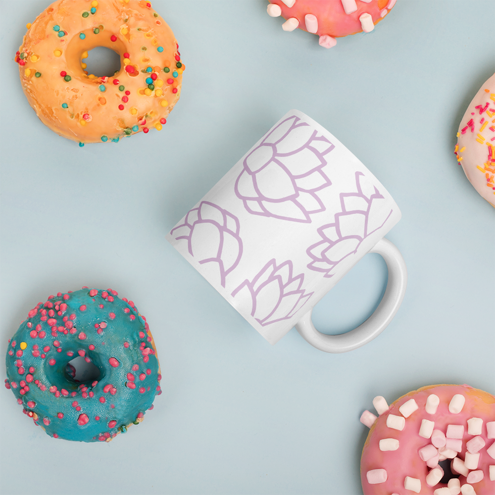 Pink Pastel Flowers | Mug