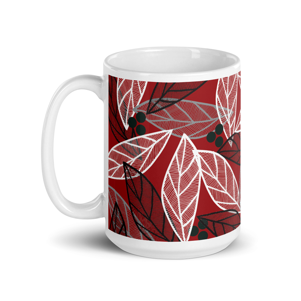 Christmas Leaves | Mug