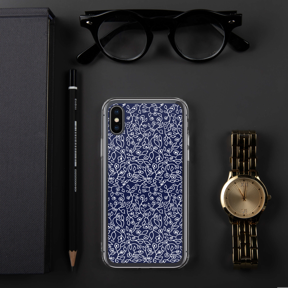 White Small Flowers | iPhone Case