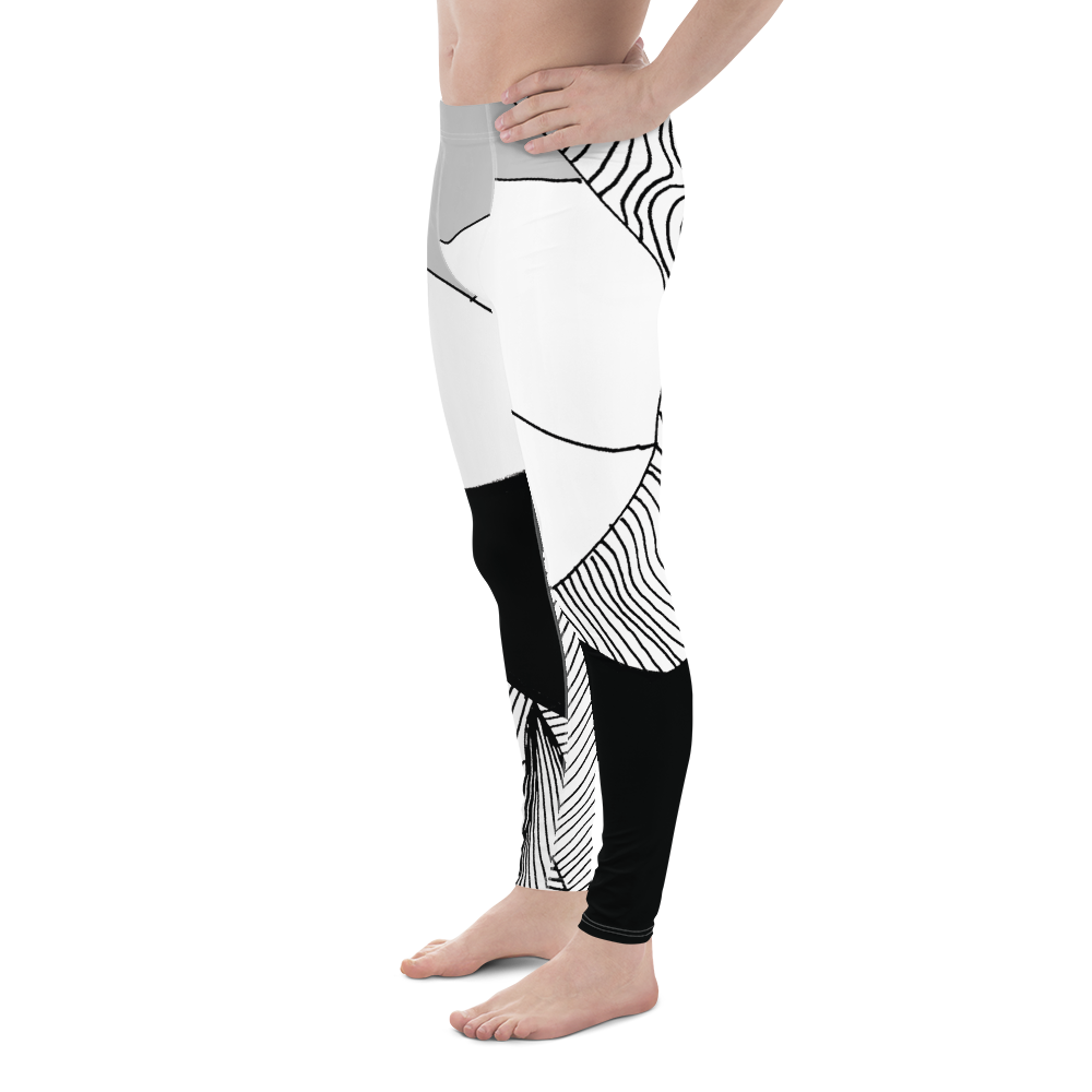 Black and White Day | Men's Leggings