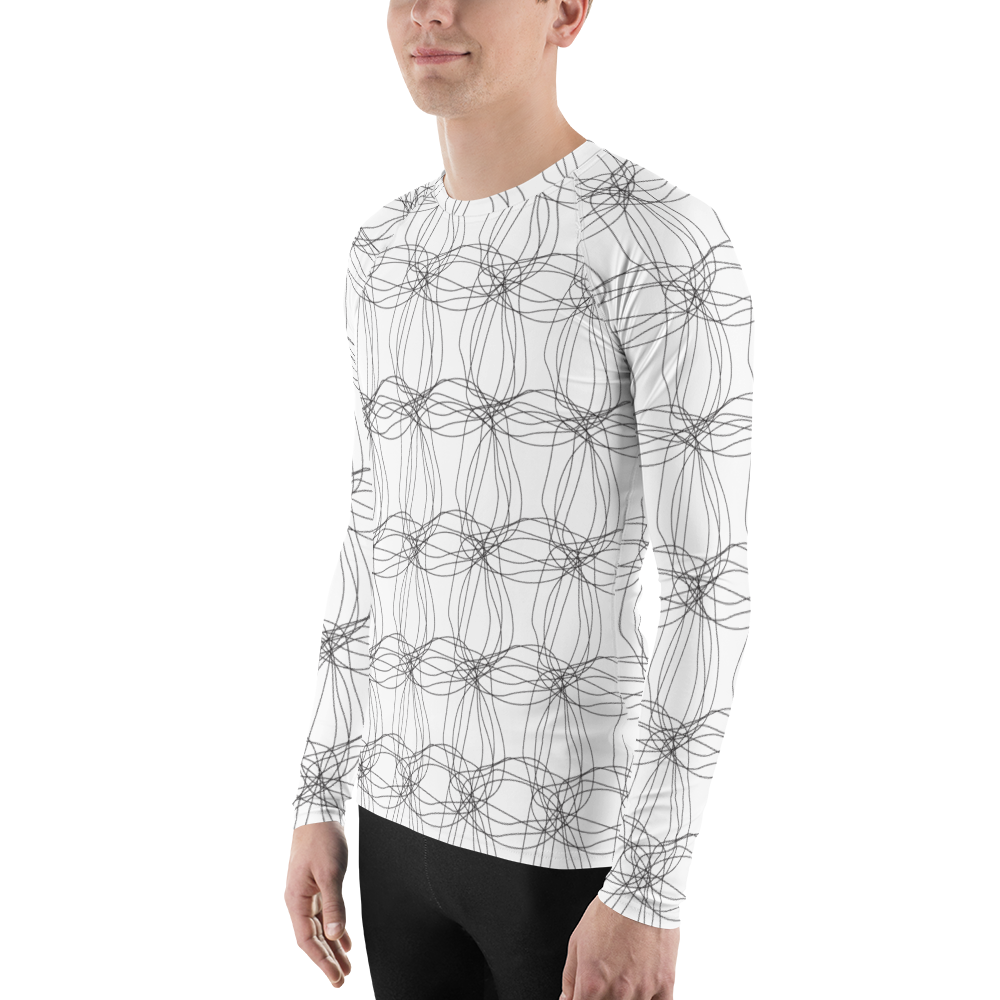 Ornament Graphic Flowers | Men's Rash Guard