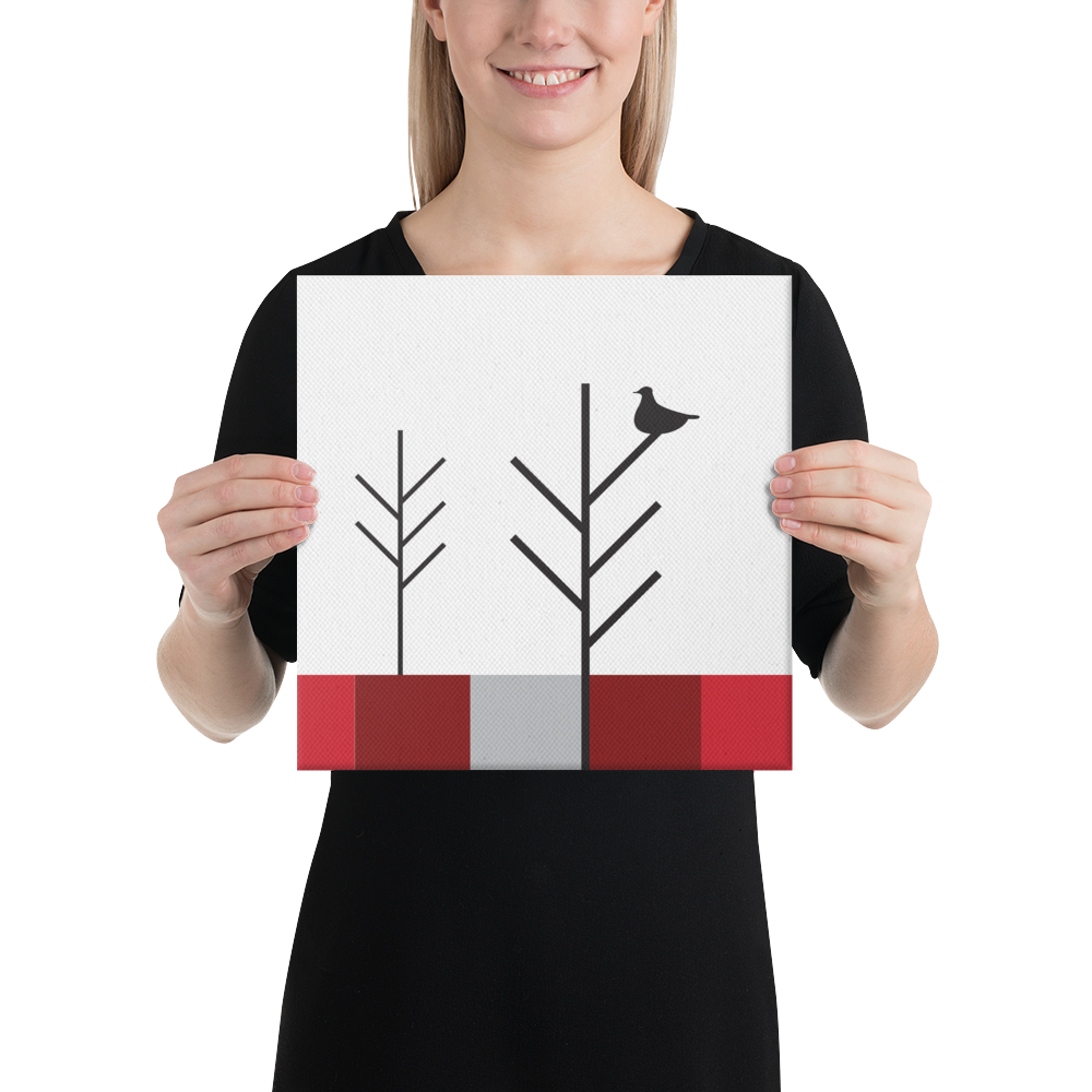 Christmas Birds | Canvas