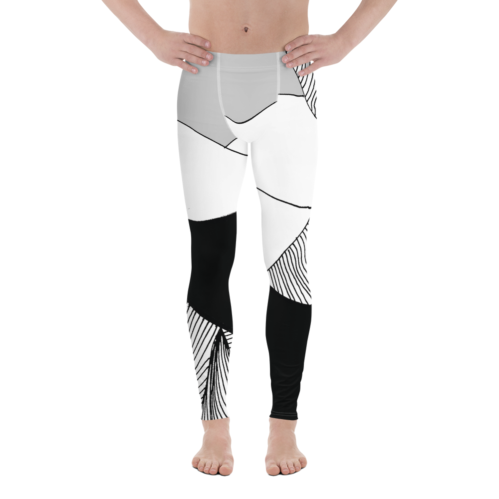 Black and White Day | Men's Leggings