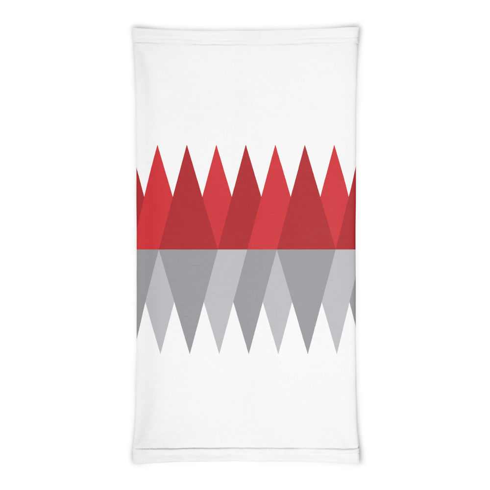 Red Gray Christmas | Neck Gaiter