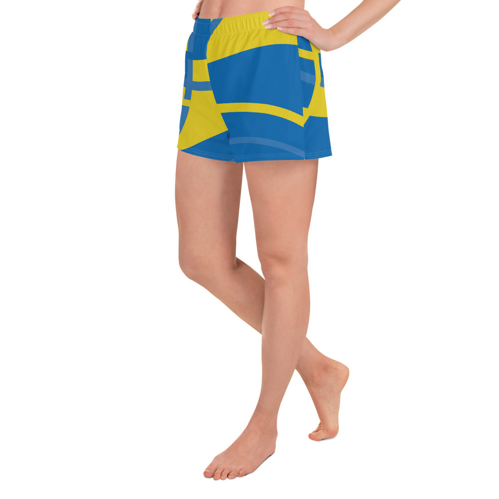 Sweden | Women's Athletic Short Shorts
