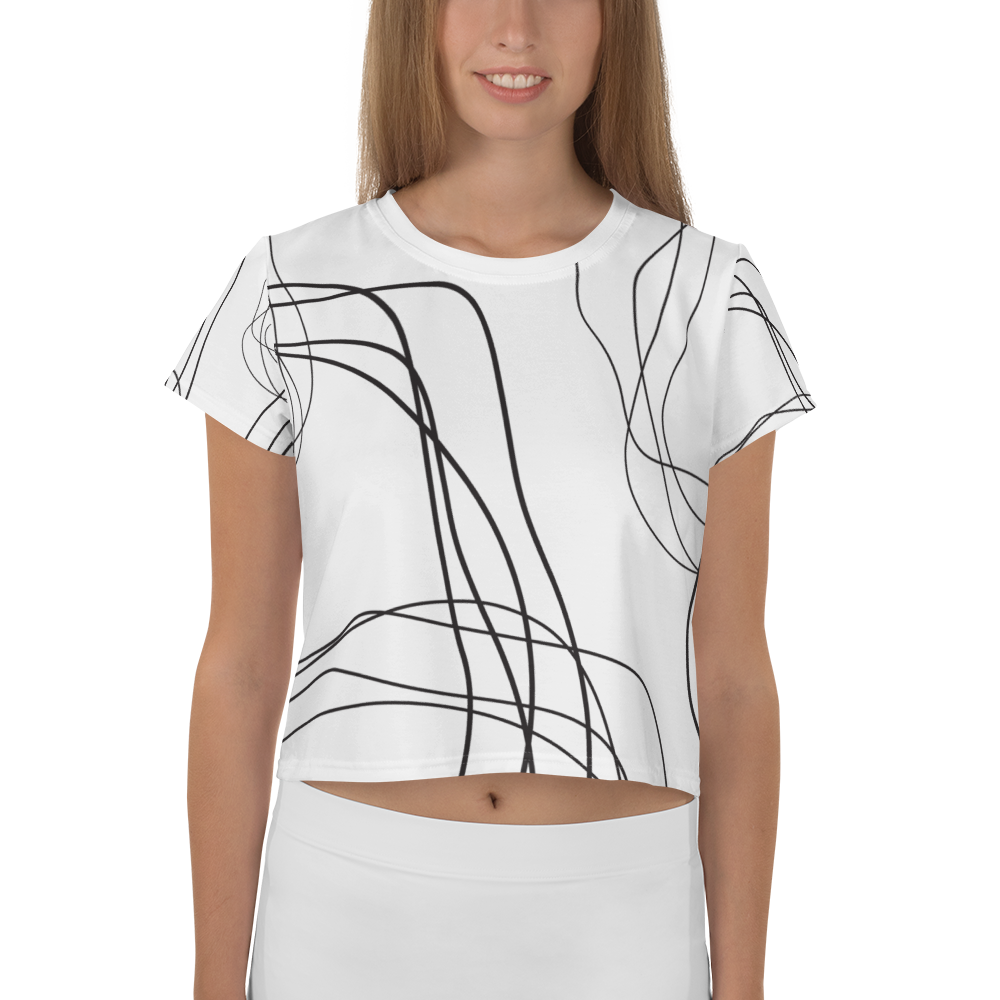 Lines | Crop Tee