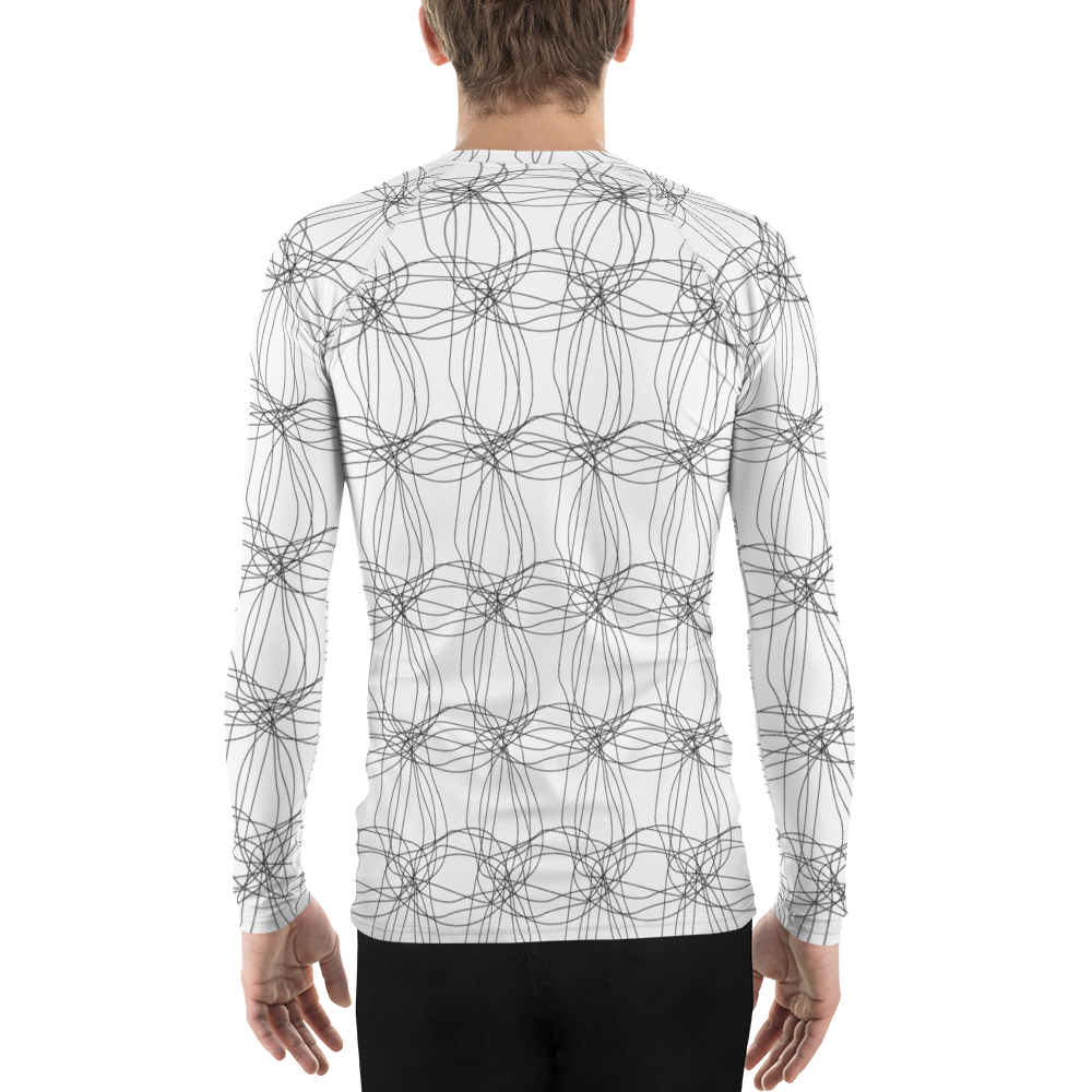 Ornament Graphic Flowers | Men's Rash Guard