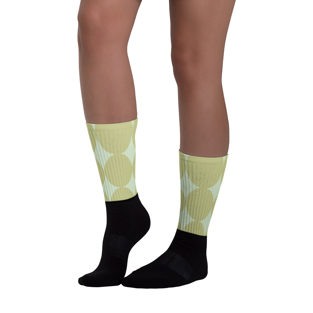 Easter Pattern Olive | Socks
