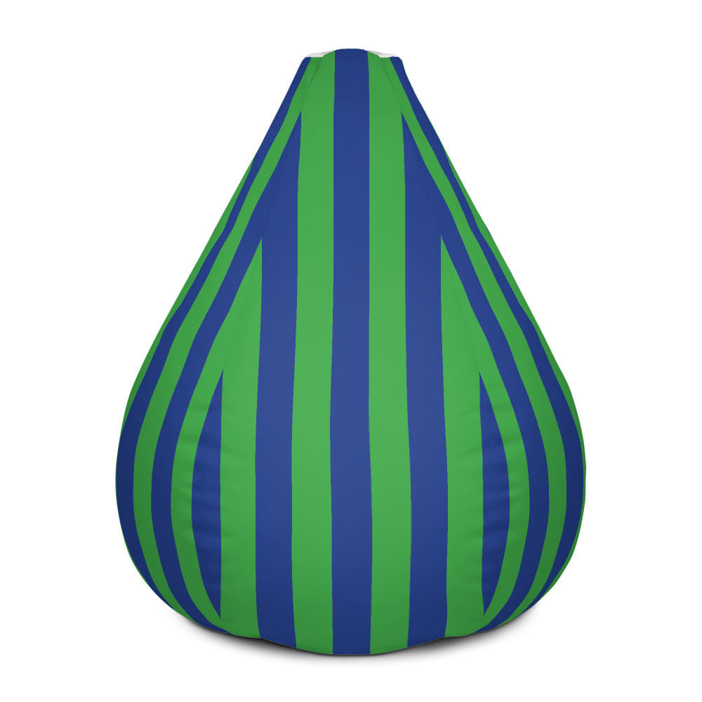 Green and Blue | Bean Bag Chair