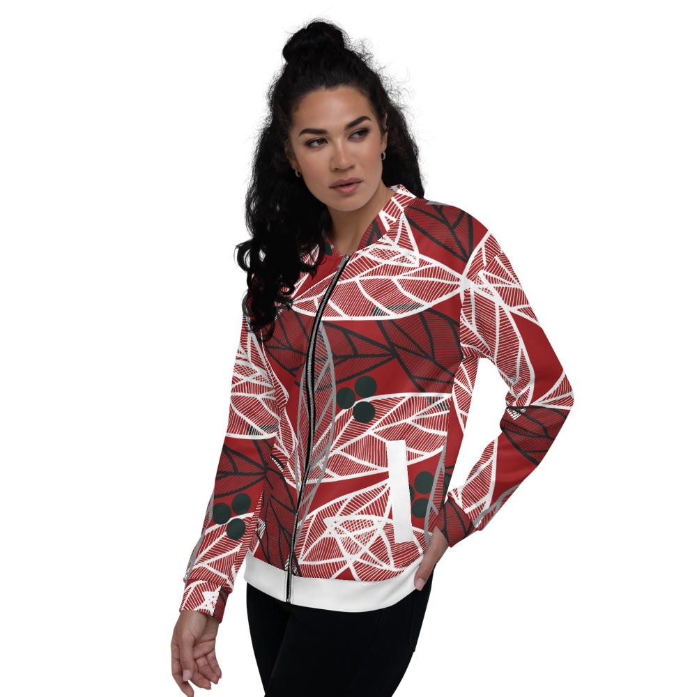 Christmas Leaves | Bomber Jacket