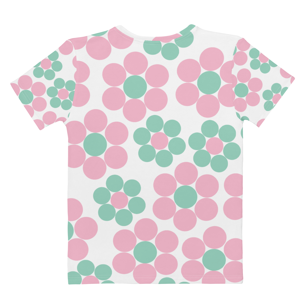 Happy Pastel Flowers | Women's V-Neck