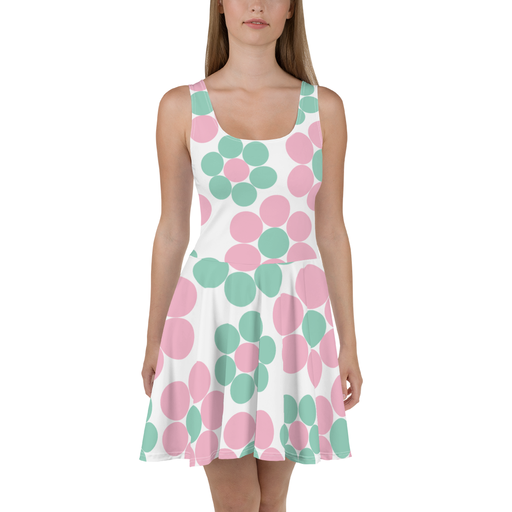 Happy Pastel Flowers | Skater Dress