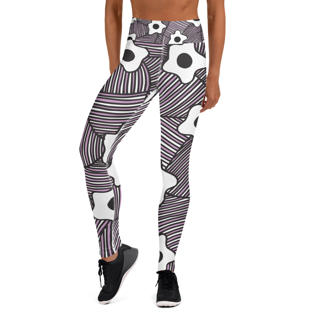Pink Ornament | Yoga Leggings