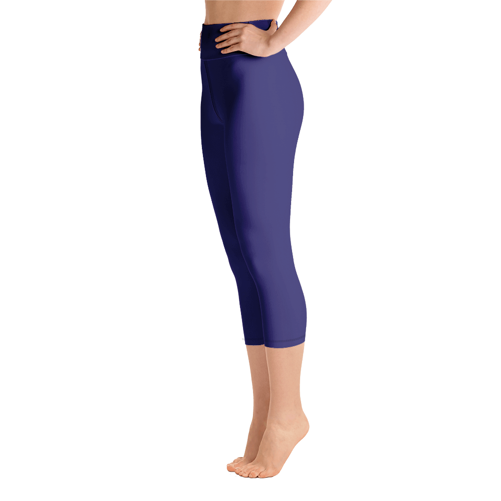 Golden Eye Ornament | Yoga Capri Leggings