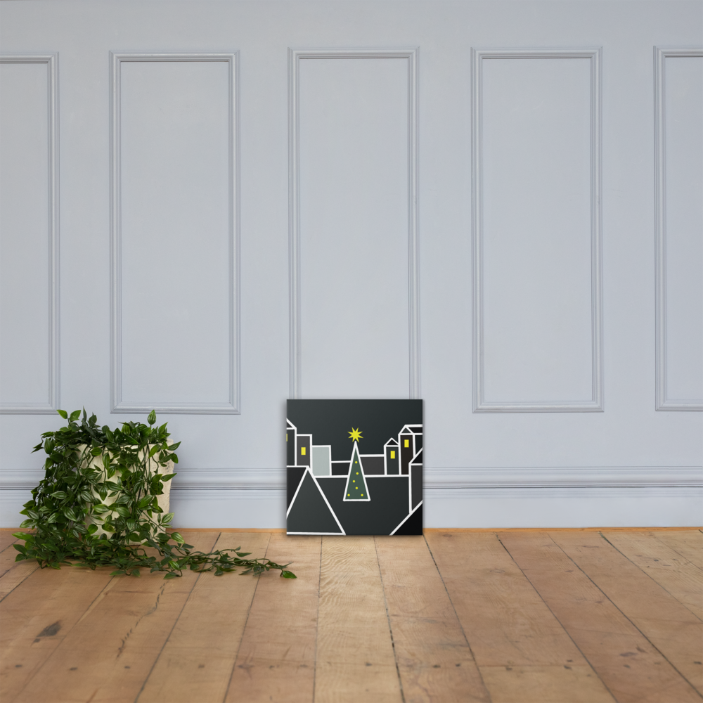 December Eve Print | Canvas