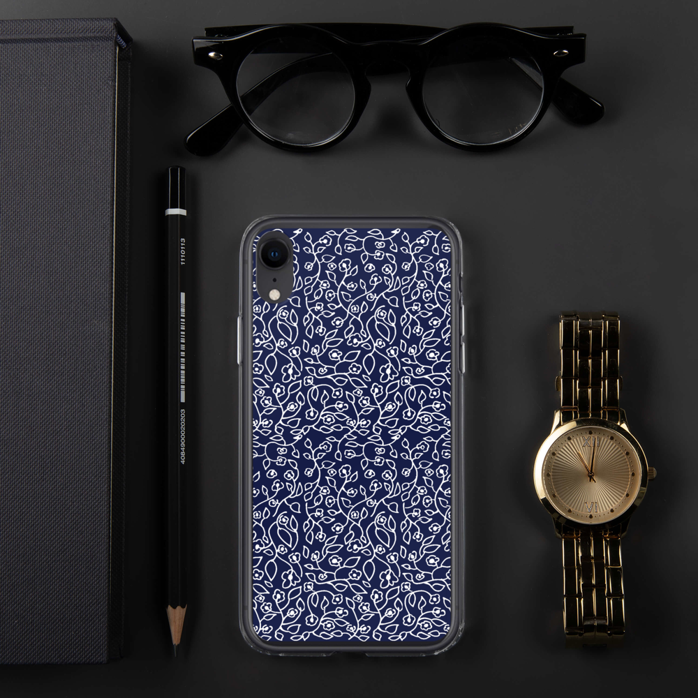 White Small Flowers | iPhone Case