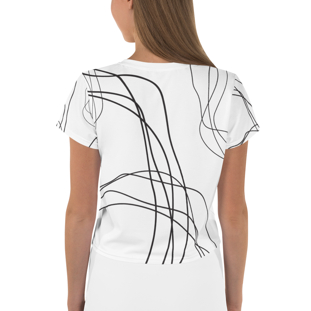 Lines | Crop Tee