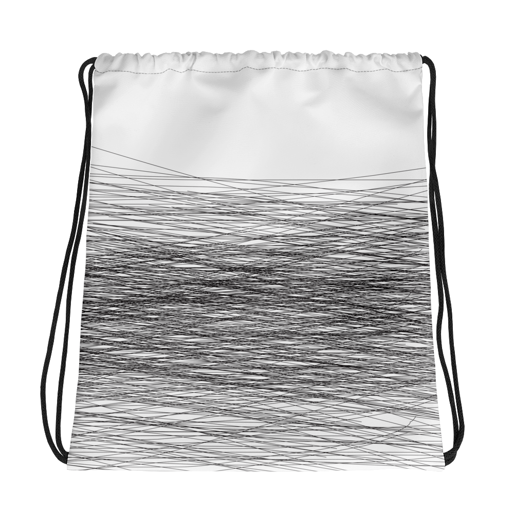 Black Wind | Drawstring Bag