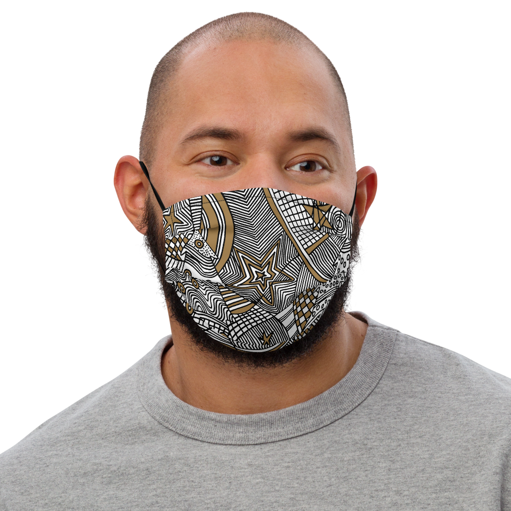 Christmas Graphic Ornament | Face Mask