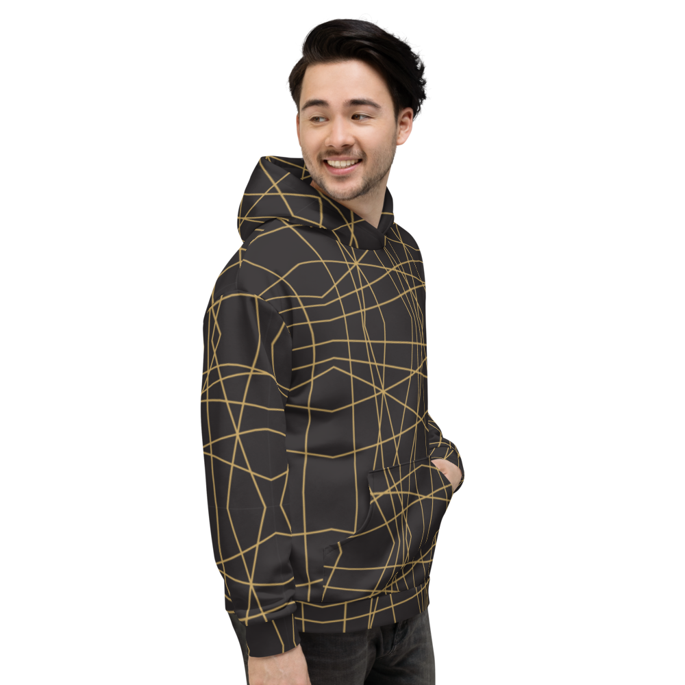 Golden Ornament Lines | Hoodie