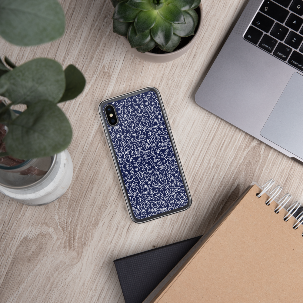 White Small Flowers | iPhone Case