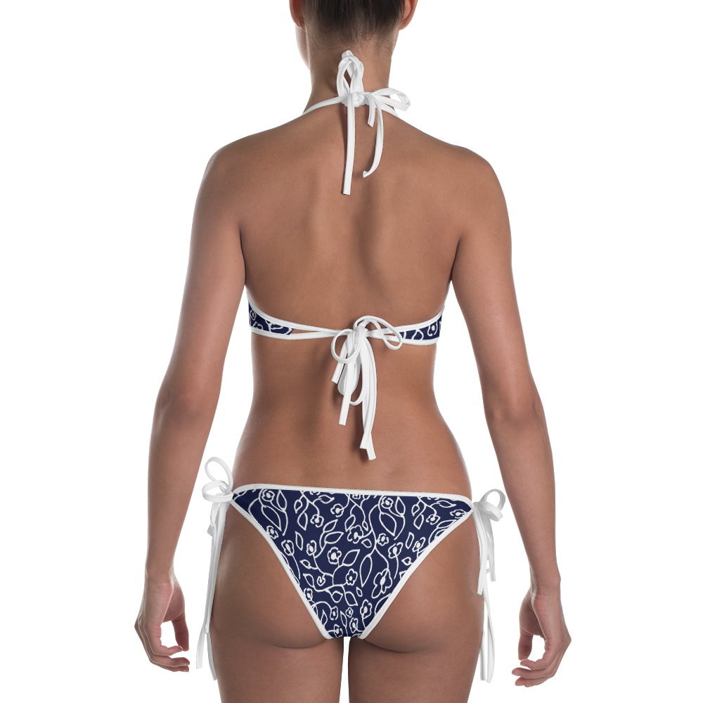 White Small Flowers | Bikini