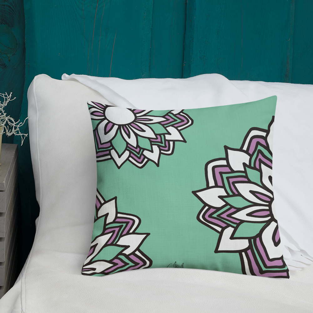 Smiling Flowers | Pillow