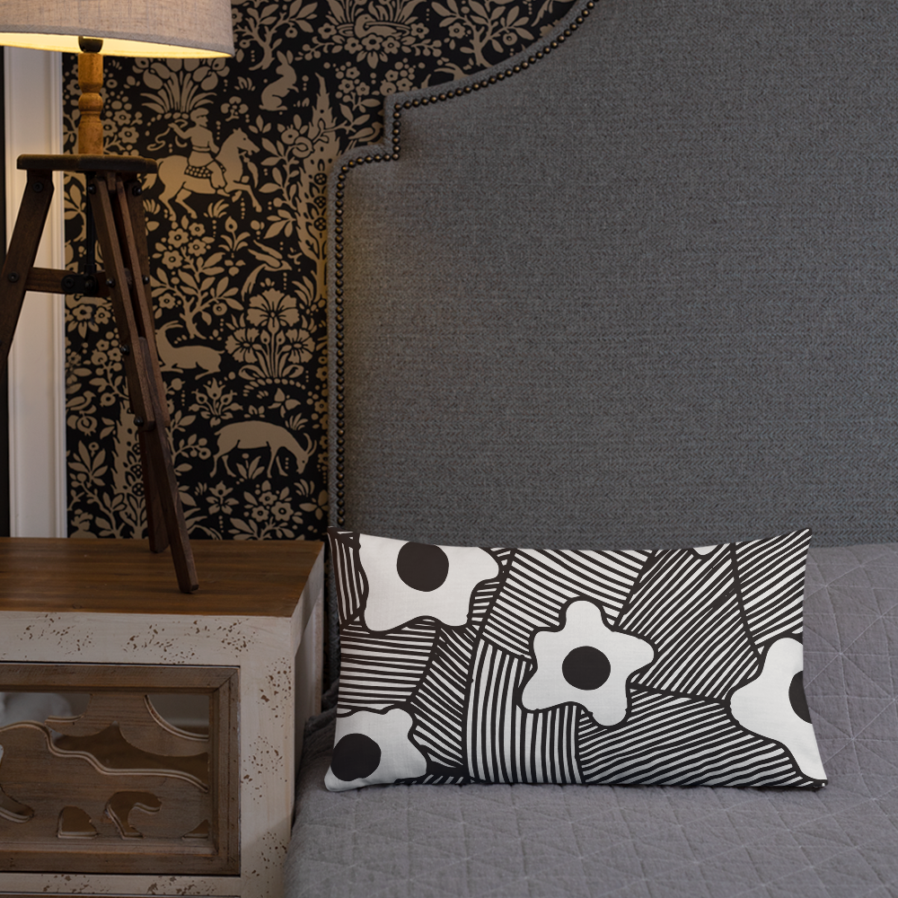 Black Ornament | Pillow