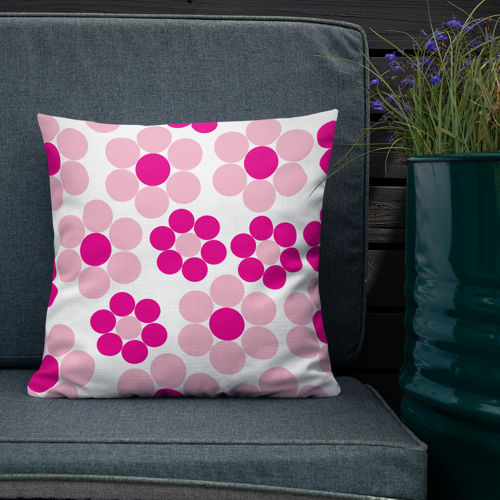 Happy Flowers Ornament | Pillow