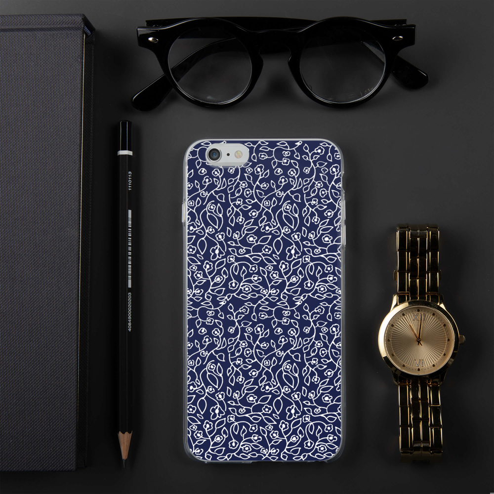 White Small Flowers | iPhone Case