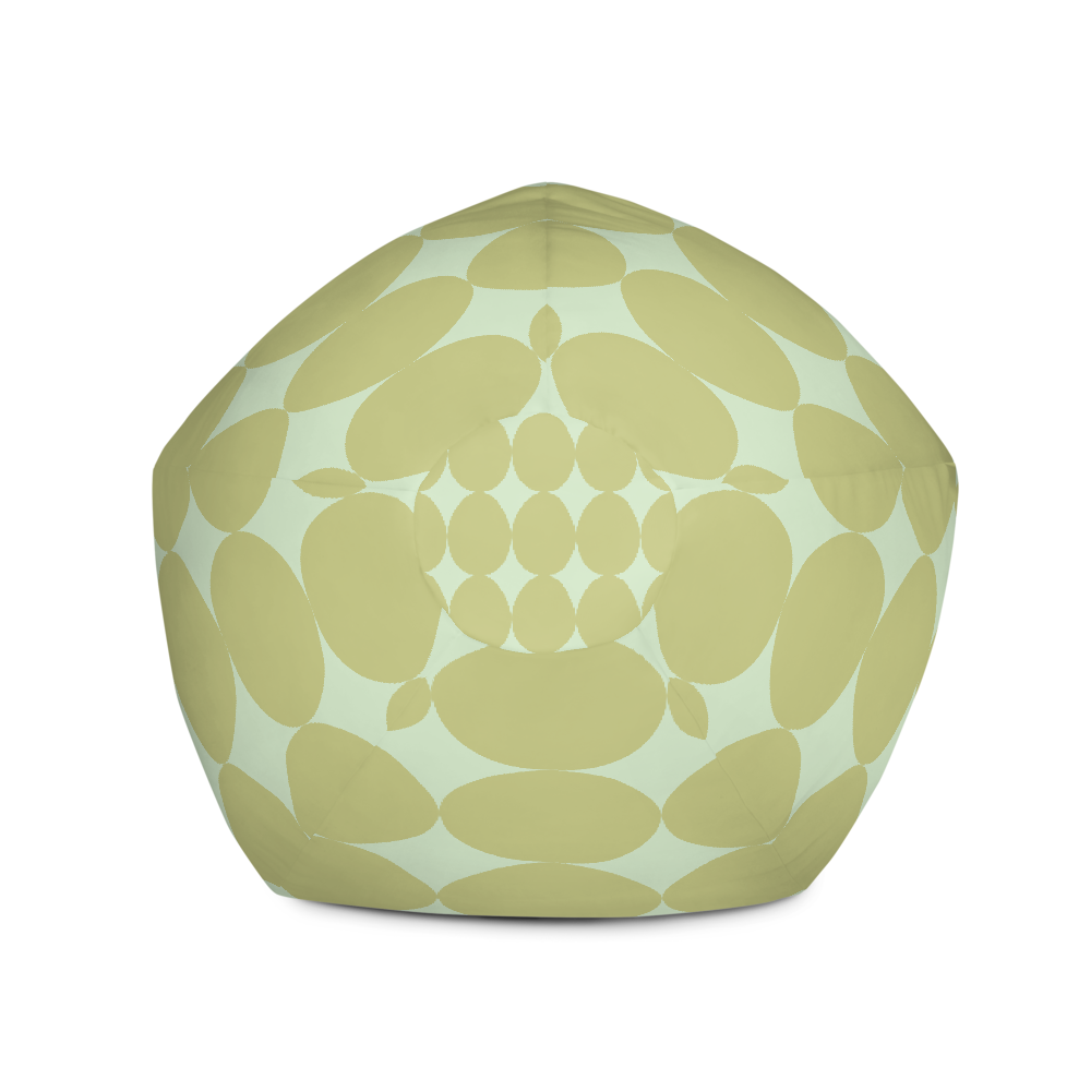 Easter Pattern Olive | Bean Bag Chair