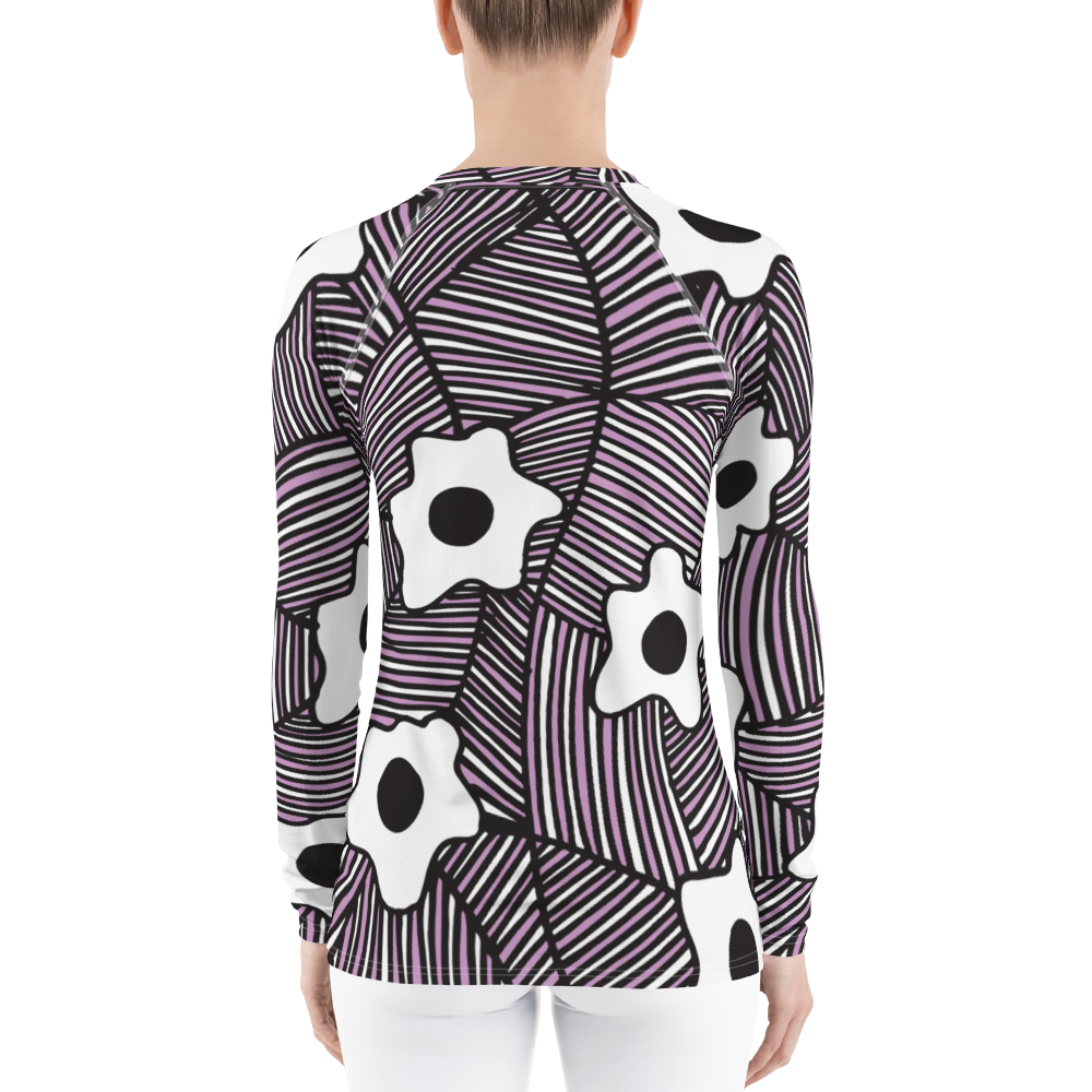 Pink Ornament | Women's Rash Guard